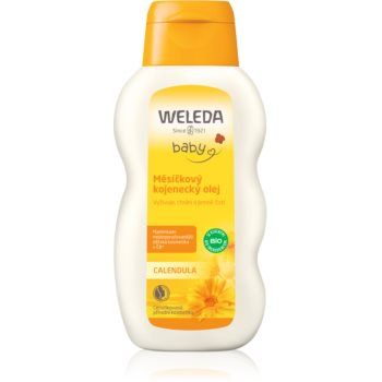 Weleda Baby and Child ulei pentru bebeluși, cu gălbenele fara parfum