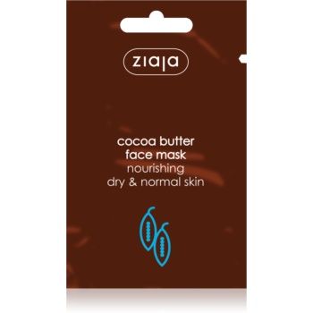 Ziaja Cocoa Butter masca hranitoare pentru piele normala si uscata