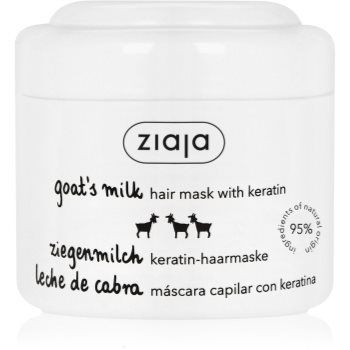 Ziaja Goat's Milk mască fortifiantă pentru păr uscat și deteriorat Ziaja Goat's Milk mască fortifiantă pentru păr uscat și deteriorat