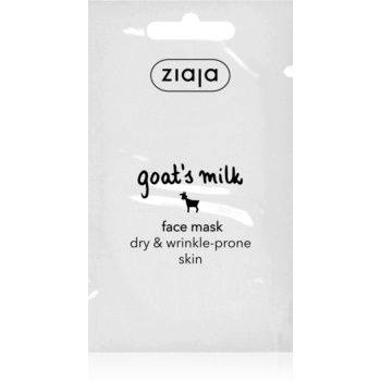 Ziaja Goat's Milk masca pentru tenul uscat ieftina