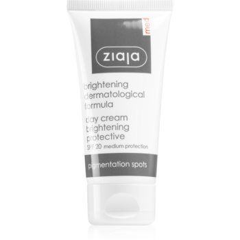 Ziaja Med Whitening Care crema protectiva impotriva petelor pigmentare SPF 20