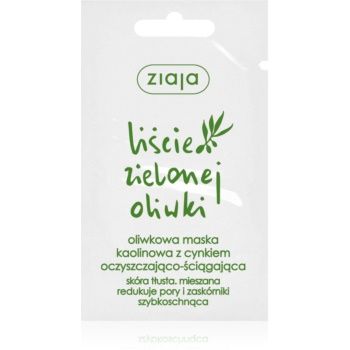 Ziaja Olive Leaf masca faciala din caolin ieftina