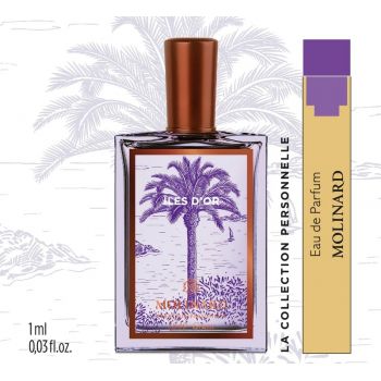 Esantion Molinard Iles d'Or, Apa de parfum, Unisex, 1 ml