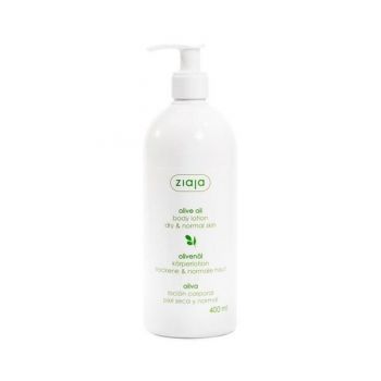 Lotiune de Corp cu Ulei de Masline - Ziaja Olive Oil Body Lotion for Dry & Normal Skin, 400 ml Lotiune de Corp cu Ulei de Masline - Ziaja Olive Oil Body Lotion for Dry & Normal Skin, 400 ml