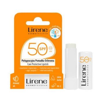 Balsam de buze stick, Spf 50 Lirene, 4.6 g Balsam de buze stick, Spf 50 Lirene, 4.6 g