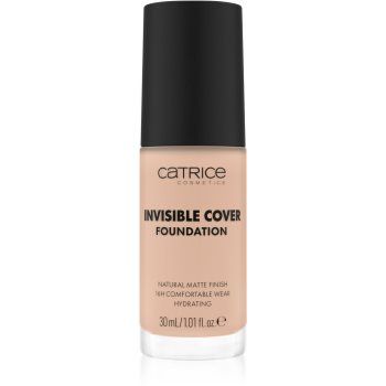 Catrice Invisible Cover Foundation makeup lichid cu efect matifiant