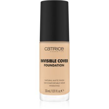 Catrice Invisible Cover Foundation makeup lichid cu efect matifiant