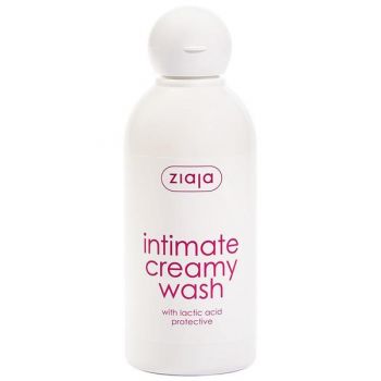 Gel Cremos pentru Igiena Intima cu Acid Lactic/ Protectie - Ziaja Intimate Creamy Wash, 200 ml
