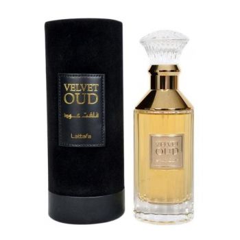 Apa de Parfum Unisex - Lattafa Perfumes EDP Velvet Oud, 100 ml