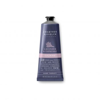 Crema de maini Crabtree & Evelyn, Lavender & Espresso, Calming, 100 g
