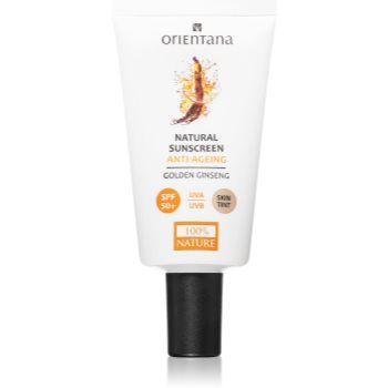 Orientana Natural Sunscreen crema de fata tonifianta SPF 50+