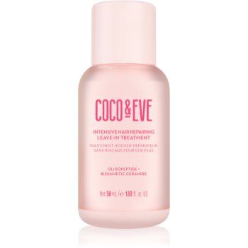 Coco & Eve Sweet Repair Intensive Hair Repairing Leave-in Treatment balsam pentru regenerarea părului pentru par deteriorat si vopsit