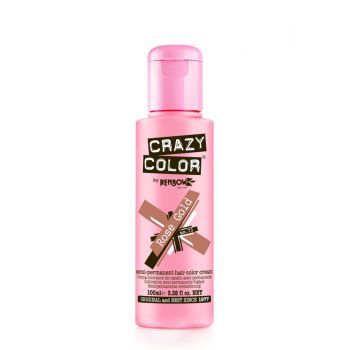 Vopsea semi-permanenta CRAZY COLOR - ROSE GOLD - no.73 - 100 ml