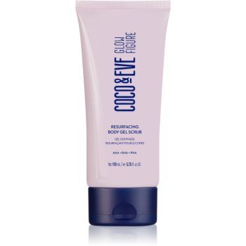 Coco & Eve Glow Figure Resurfacing Body Gel Scrub exfoliant delicat pentru corp