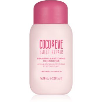 Coco & Eve Sweet Repair Repairing & Restoring Conditioner Balsam intensiv cu efect regenerator balsam regenerant intensiv pentru par deteriorat si vopsit