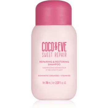 Coco & Eve Sweet Repair Repairing & Restoring Shampoo șampon intens cu efect de regenerare pentru par deteriorat si vopsit Coco & Eve Sweet Repair Repairing & Restoring Shampoo șampon intens cu efect de regenerare pentru par deteriorat si vopsit