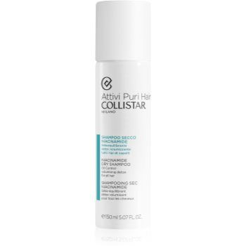 Collistar Hair Niacinamide Dry Shampoo sampon uscat pentru a absorbi excesul de sebum cu niacinamidă