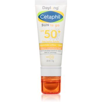 Daylong Cetaphil SUN To Go Liposomale Lotion + Stick baton cu protectie solara pentru piele sensibilă Daylong Cetaphil SUN To Go Liposomale Lotion + Stick baton cu protectie solara pentru piele sensibilă