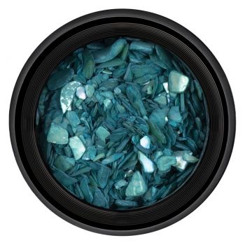Decor Unghii tip Scoica Pisata LUXORISE - Electric