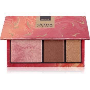 Avon Ultra Colour paletă 3 in 1