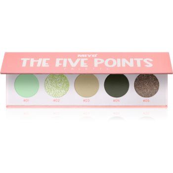 Miyo Eyeshadow The five points paletă cu farduri de ochi