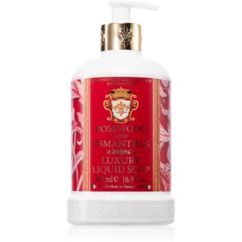 Saponificio Artigianale Fiorentino Rosewood and Osmanthus Săpun natural pentru mâini
