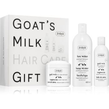 Ziaja Goat's Milk set cadou pentru păr uscat și deteriorat