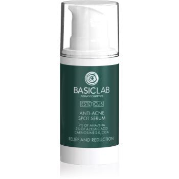 BasicLab Dermocosmetics Esteticus tratament topic pentru acnee Cu AHA Acizi