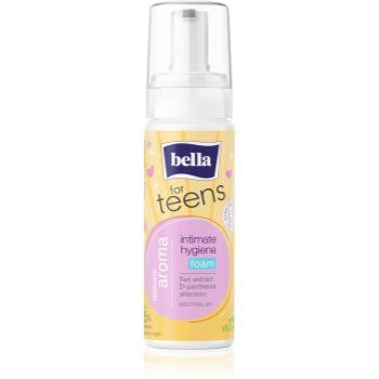 BELLA For Teens Aroma spumă pentru igiena intimă pentru fete