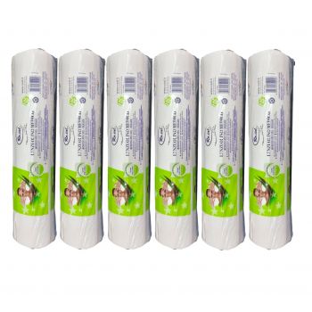 Rola Cearceaf de Pat din Hartie Roial 60cmx50m, 2 straturi, 6 buc