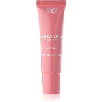 MUA Makeup Academy Hydra-Juice Peptide Balsam de buze hidratant pentru stralucire MUA Makeup Academy Hydra-Juice Peptide Balsam de buze hidratant pentru stralucire