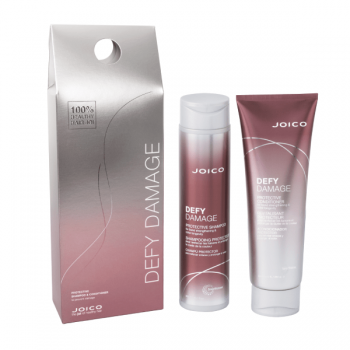 Set pentru par deteriorat Joico Healthy Hair Joi Defy Damage Duo 1x300ml 1x250ml