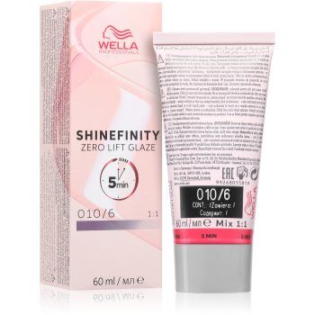 Wella Professionals Shinefinity Zero Lift Glaze vopsea de păr demipermanentă