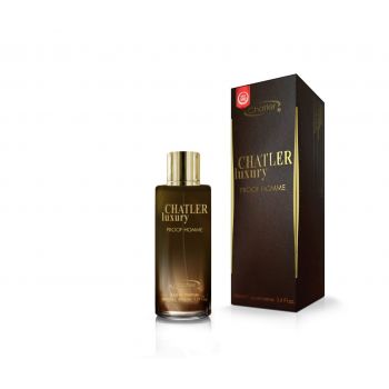Apa de parfum Luxury Proof Homme, Chatler, Barbati - 100 ml - Inspirat din G.A. A. Code Profumo