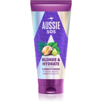 Aussie SOS Blonde & Hydrate balsam hidratant pentru par blond