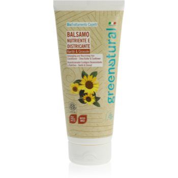 Greenatural Hair Conditioner Sunflower & Shea Butter balsam hranitor pentru păr
