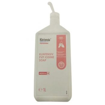 Sapun Dezinfectant pentru Maini - Klintensiv Professional PVP Iodine Soap Medical, 1000 ml