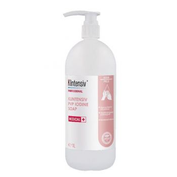 Sapun Dezinfectant pentru Maini - Klintensiv Professional PVP Iodine Soap Medical, 1000 ml