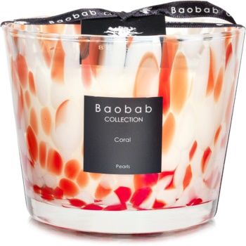 Baobab Pearls Coral lumânare parfumată