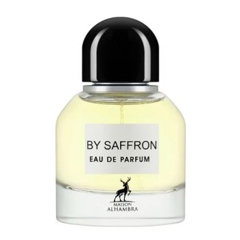 Apa de parfum By Saffron, Maison Alhambra, Unisex - 50ml - Inspirat din Black Saffron Byredo