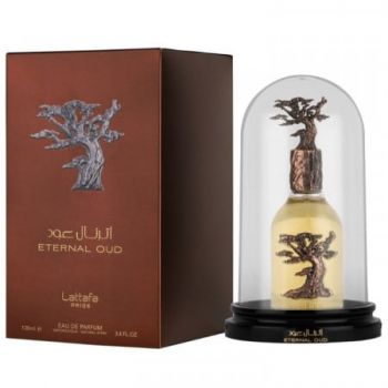 Apa de parfum Eternal Oud, Lattafa, Unisex - 100 ml - inspirat din Grand Soir M.F.K.