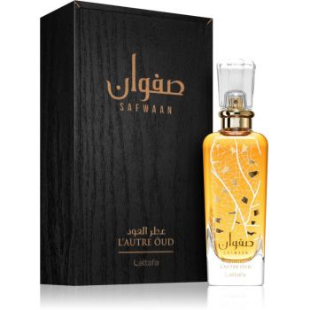 Apa de parfum Safwaan L autre Oud, Lattafa, Unisex - 100 ml - inspirat din L Autre Oud Lancome