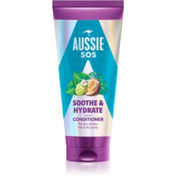 Aussie SOS Sooth & Hydrate balsam hidratant pentru păr