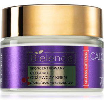 Bielenda Calcium + Q10 Concentrated deeply nourishing anti-wrinkle cream for day 70+ crema de zi pentru contur si fermitate