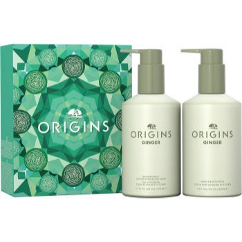 Origins Discovery Set Ginger Aromatic Hand Wash & Lotion Duo set cadou pentru corp