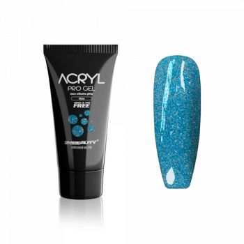 Acryl Pro Gel 2M Micro Reflective Glitter Blue - 15g