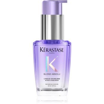 Kérastase Blond Absolu L'huile Cicagloss ulei hidratant pentru parul blond cu suvite