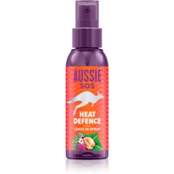 Aussie SOS Heat Defence spray pentru păr