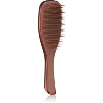 Tangle Teezer Ultimate Detangler Chrome perie de tip paletă pentru păr drept și ondulat