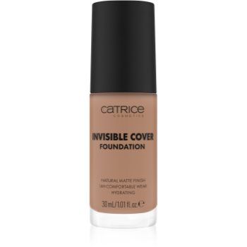 Catrice Invisible Cover Foundation makeup lichid cu efect matifiant